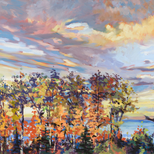 Sivertson Gallery Shop: Big Lake Sunset