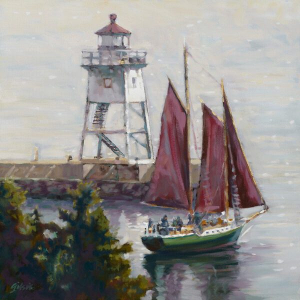 Departure of the Hjordis