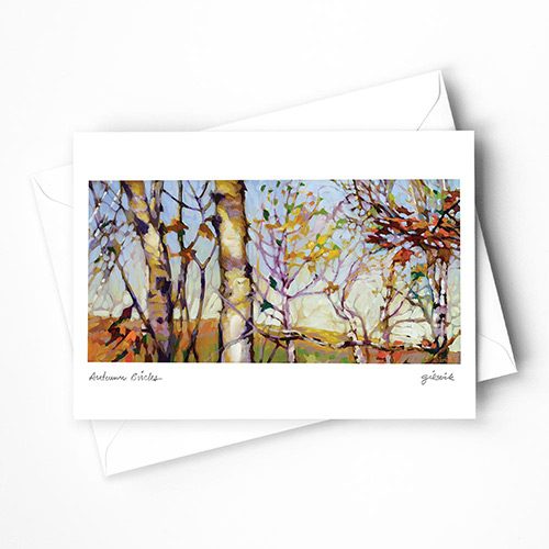 Sivertson Gallery Shop: Autumn Birches Boxed Cards