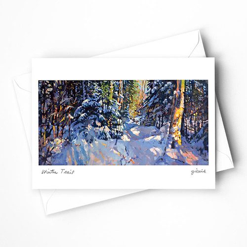 Sivertson Gallery Shop: Winter Trail Boxed Cards