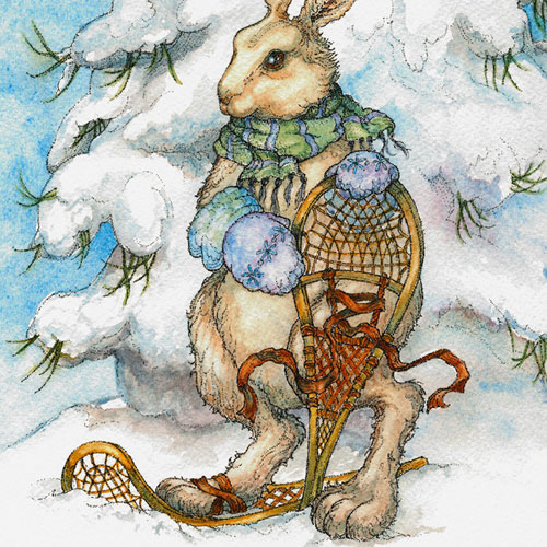 Sivertson Gallery Shop: Snow Shoe Hare