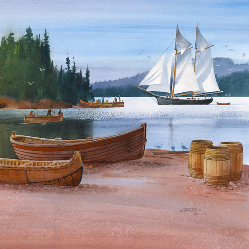 Sivertson Gallery Shop: Boat Days