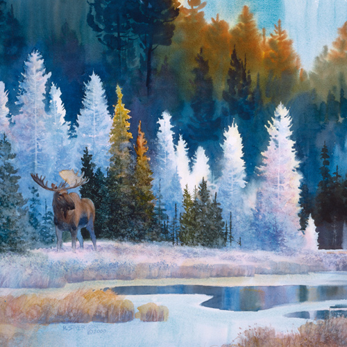 Sivertson Gallery Shop: Majestic Moose Boxed Cards