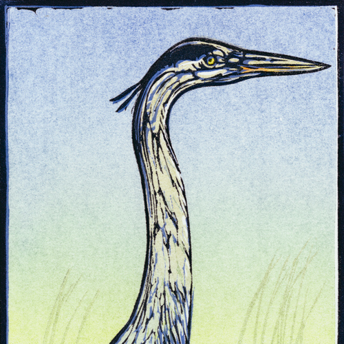 Sivertson Gallery Shop: Great Tall Blue Heron