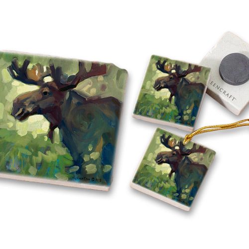 Sivertson Gallery Shop: Bull’s Good Side Art Tiles