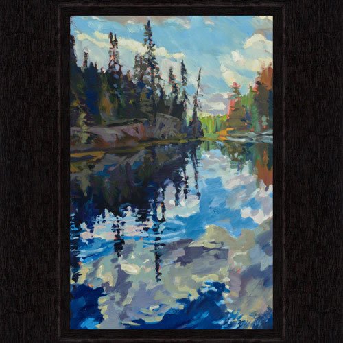 Sivertson Gallery Shop: Paddling Through Clouds Mini Masterpiece