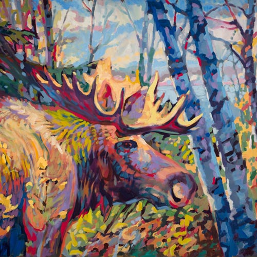 Sivertson Gallery Shop: Eye Of The Moose