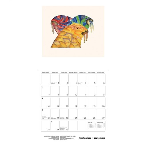 Sivertson Gallery Shop: Kinngait Wall Calendar