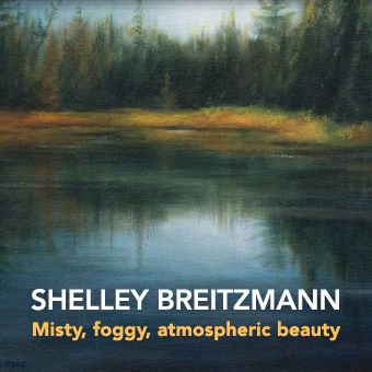 Shelley Breitzmann’s ethereal Lake Superior paintings - at Sivertson.com