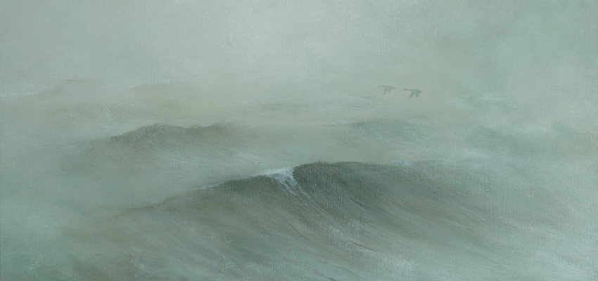 Shelley Breitzmann’s ethereal Lake Superior paintings