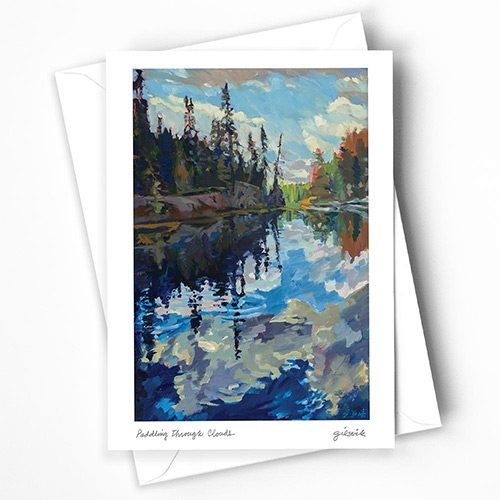 Sivertson Gallery Shop: Paddling Through Clouds Boxed Cards