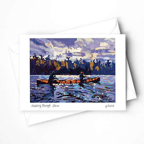 Sivertson Gallery Shop: Up North Paddling Boxed Cards