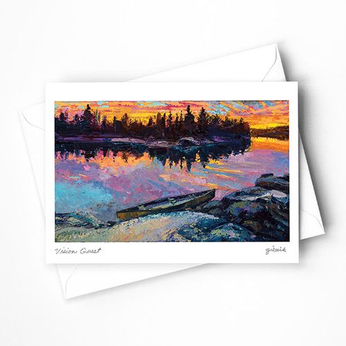 Sivertson Gallery Shop: Up North Paddling Boxed Cards