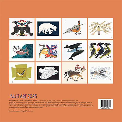 Sivertson Gallery Shop: Cape Dorset Inuit Calendar