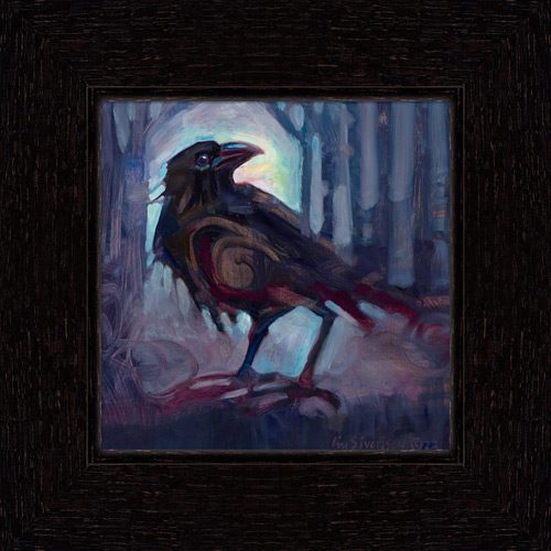 Sivertson Gallery Shop: Scaredy Crow Mini Masterpiece