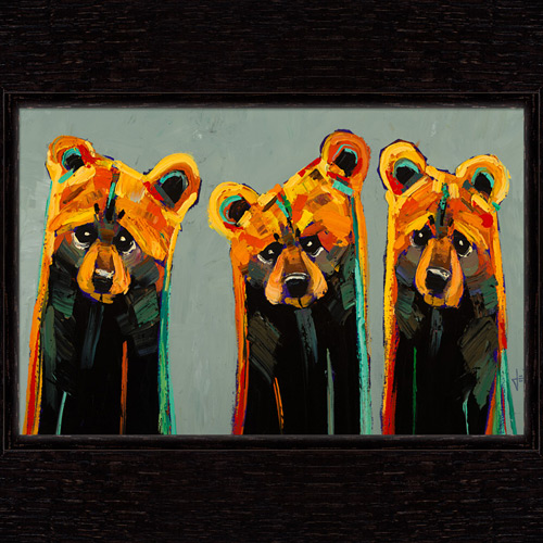 Sivertson Gallery Shop: The Three Bears Mini Masterpiece