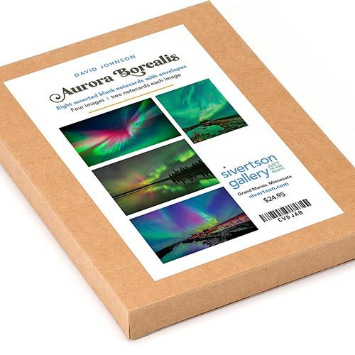 Sivertson Gallery Shop: Aurora Borealis Boxed Cards