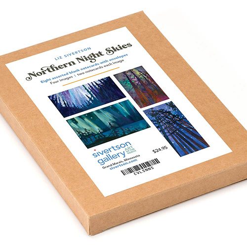 Sivertson Gallery Shop: Northern Night Skies Boxed Cards