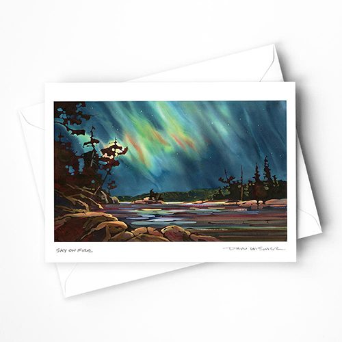 Sivertson Gallery Shop: North Shore Night Lights Boxed Cards