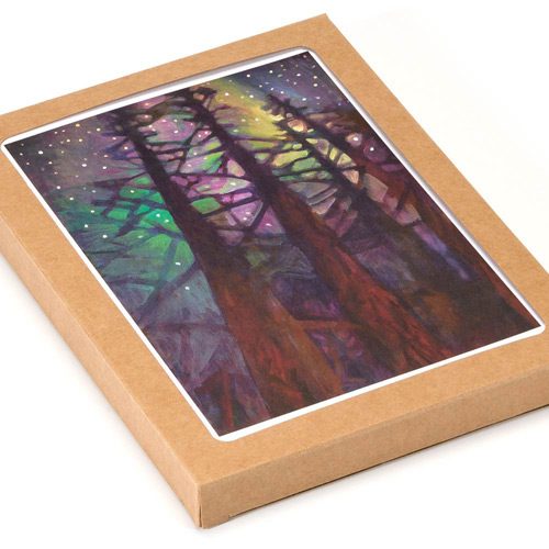 Sivertson Gallery Shop: Northern Night Skies Boxed Cards