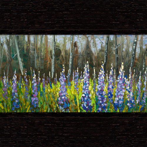 Sivertson Gallery Shop: Lavender Lupine Mini Masterpiece