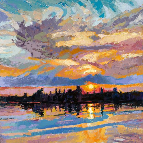 Sivertson Gallery Shop: Cherokee Lake Sunset