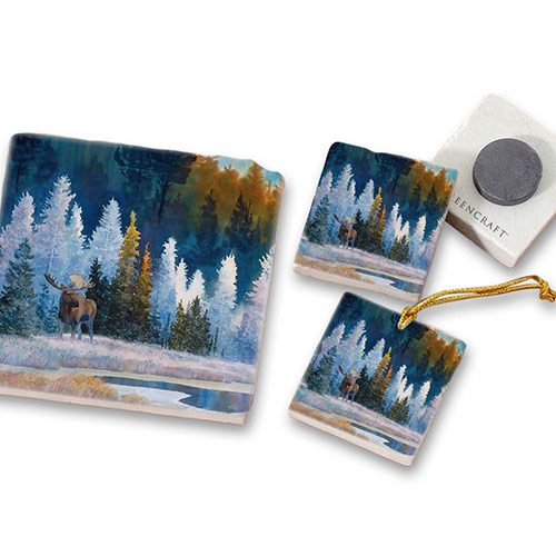 Sivertson Gallery Shop: Frost On Fiddle Creek Art Tiles