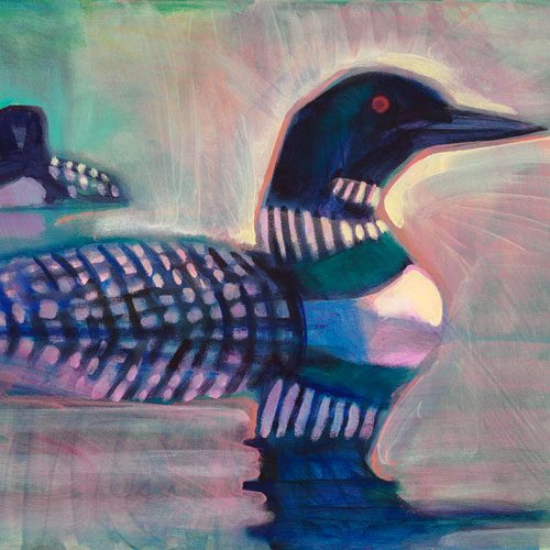 Sivertson Gallery Shop: Couple O’ Loons Original Painting