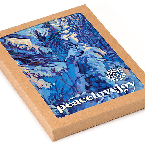 Sivertson Gallery Shop: Be Still My Blue Heart Holiday Boxed Cards