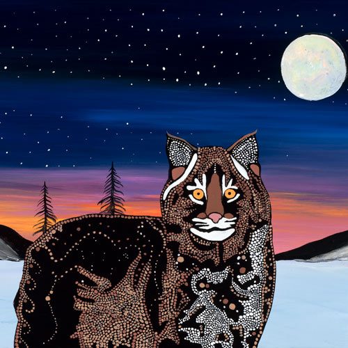 Biboon Bizhiw / Winter Lynx