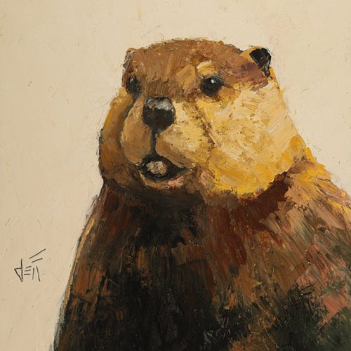 Bucky Original Painting