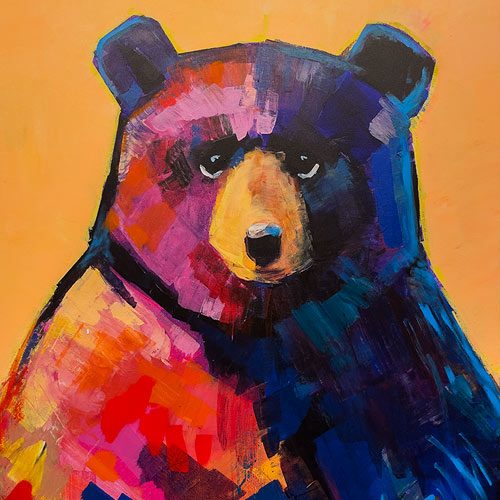 Bubba Bear Original Painting