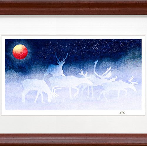 Caribou Moon Mini Masterpiece