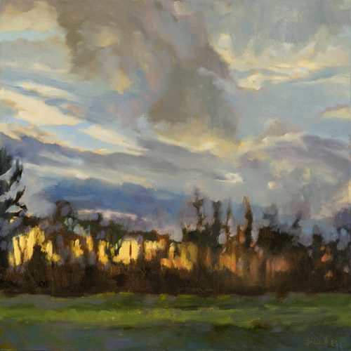 Autumn Sky Original Painting