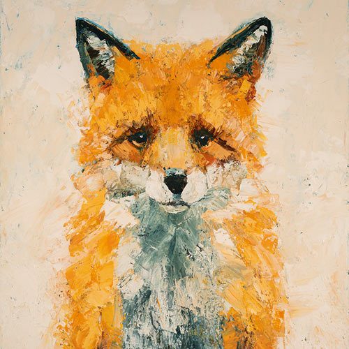 Attentive Original Painting