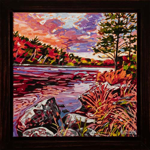 Cadmium Croix Original Painting